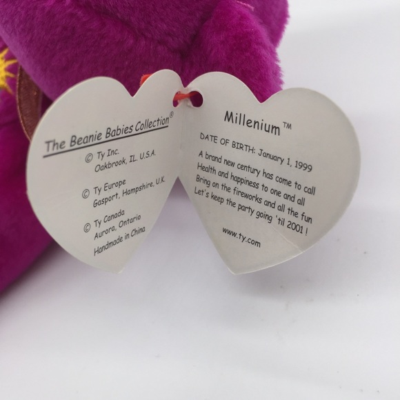 Ty Beanie Baby Millennium The Bear - Picture 3 of 7